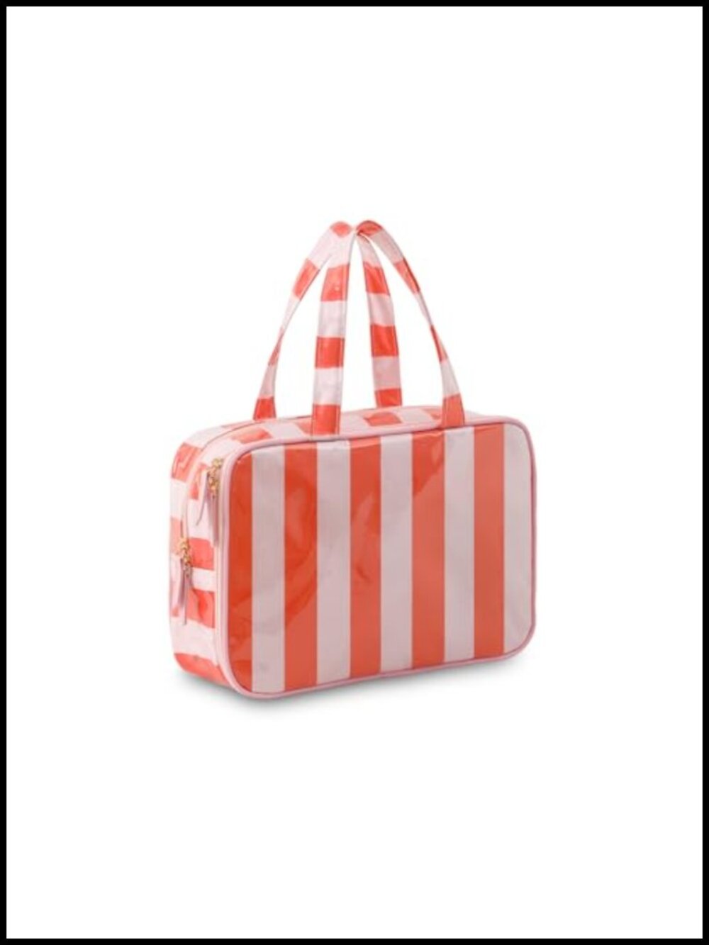 PVC Waterproof Travel Toiletry Bag Cosmetic Organizer Large Capacity